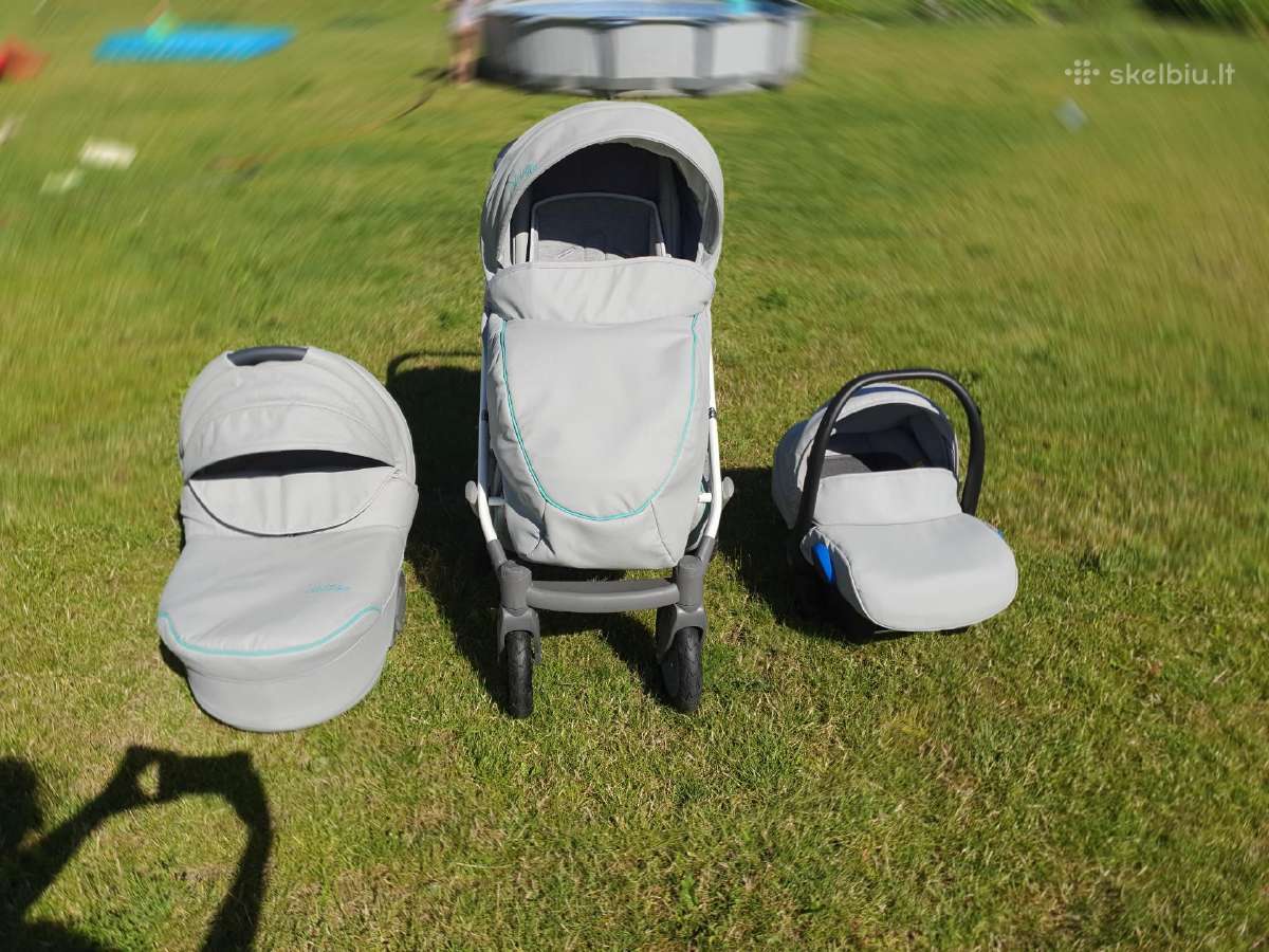 Parduodamas vežimėlis 3 in 1 Camarelo Sirion Eco - nuotraukos Nr. 2