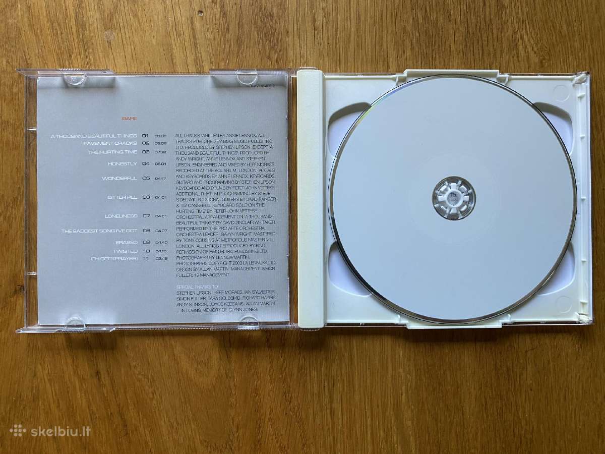 Originalus Annie Lennox – Bare , CD+dvd - nuotraukos Nr. 3