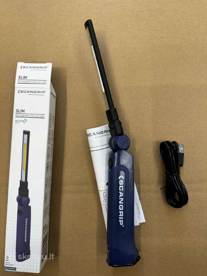 Slim Scangrip Dirbtuvių Lempa Sg03.5612