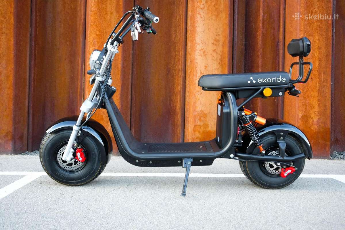 Elektrinis paspirtukas Ekoride P5+ 40ah - nuotraukos Nr. 2