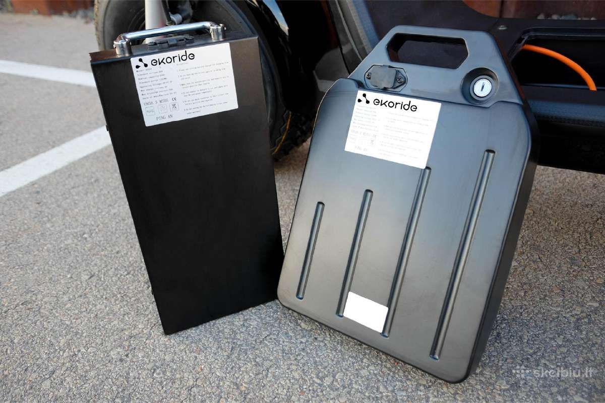 Elektrinis paspirtukas Ekoride P5+ 40ah - nuotraukos Nr. 3