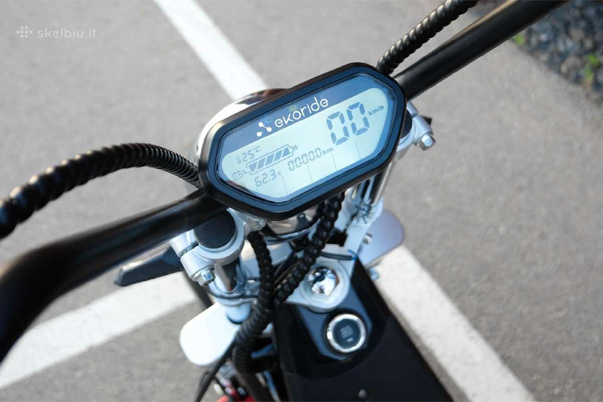 Elektrinis paspirtukas Ekoride P5+ 40ah - nuotraukos Nr. 6