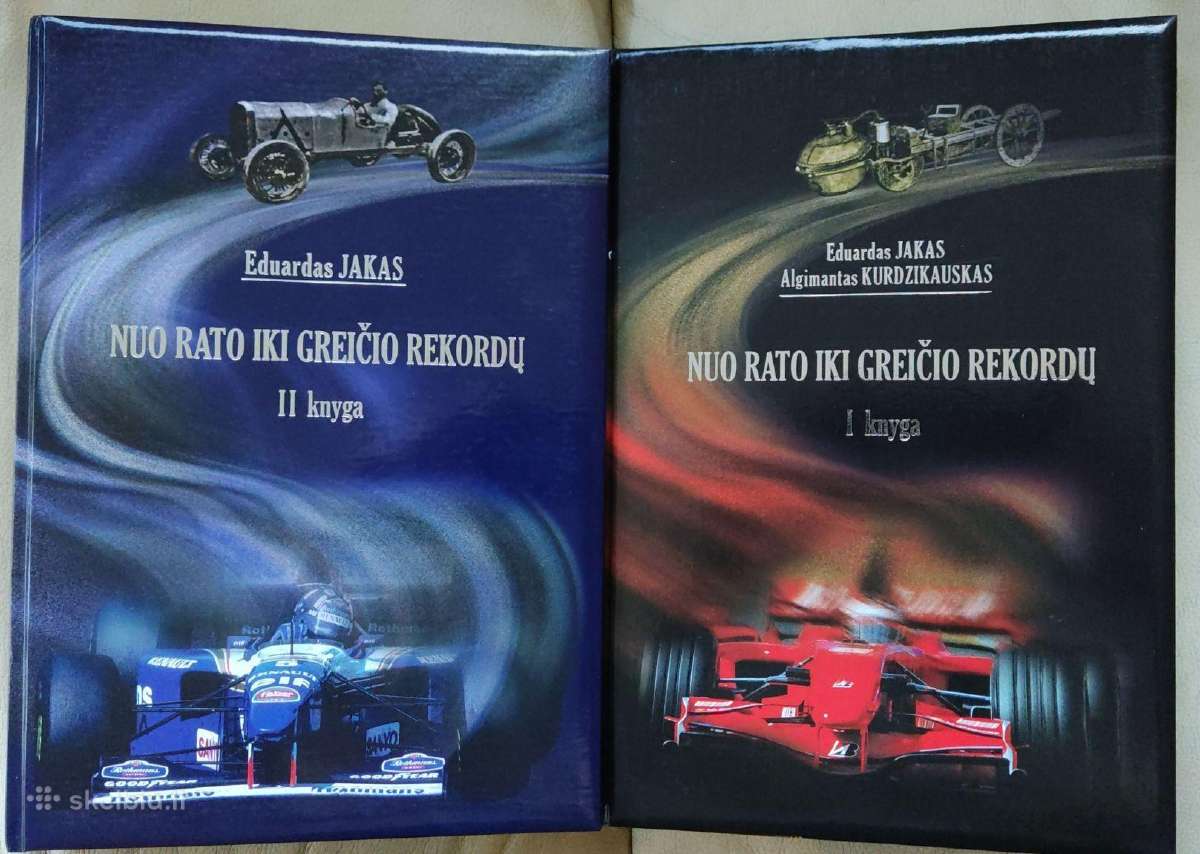 Nuo rato iki greičio rekordų (1,2 knygos)