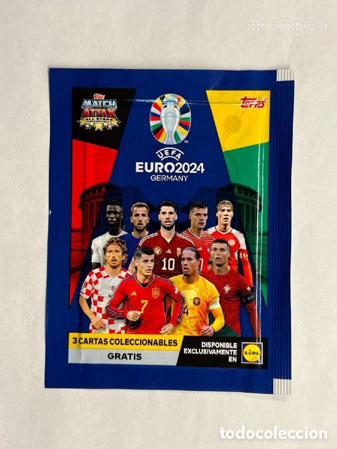 Parduodu lidl euro2024 korteles.