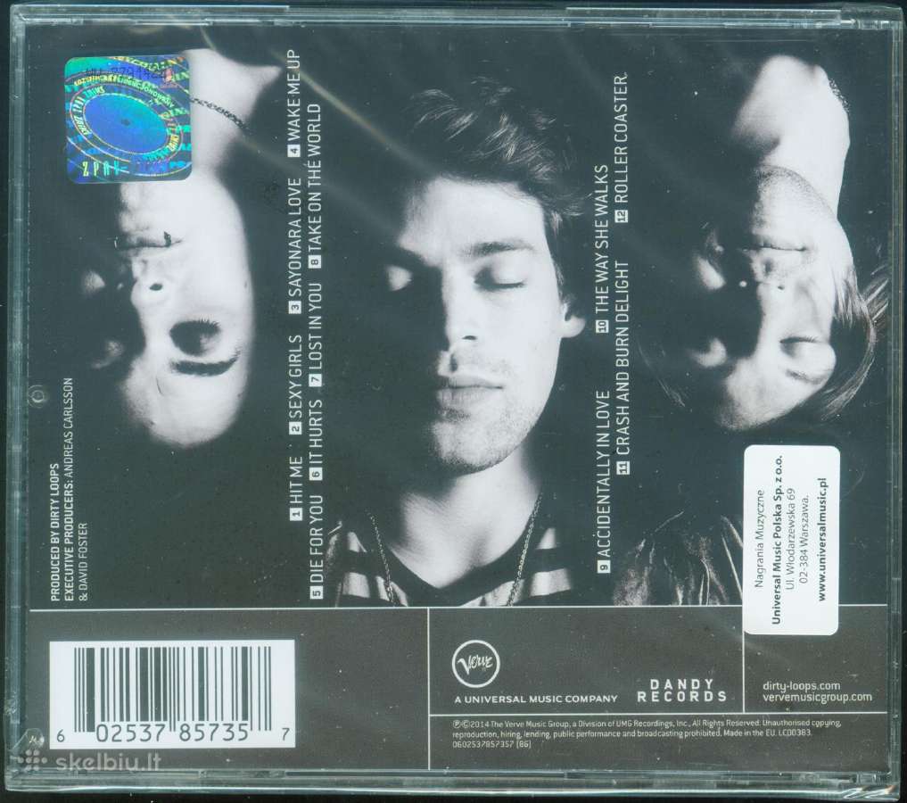 Dirty Loops CD Loopified Siųsti siuntą vos nuo 1 - nuotraukos Nr. 2