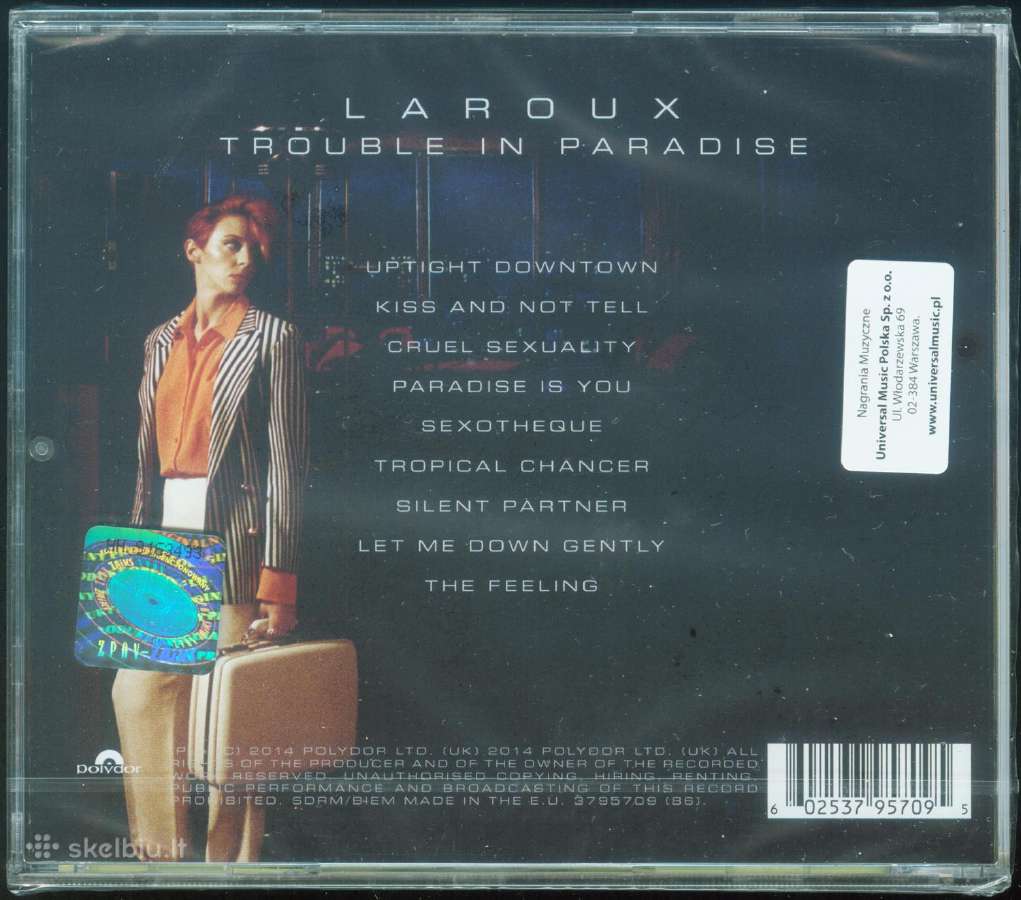 La Roux CD Trouble In Paradise - nuotraukos Nr. 2