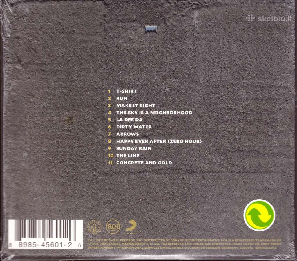 Foo Fighters CD Concrete And Gold - nuotraukos Nr. 2