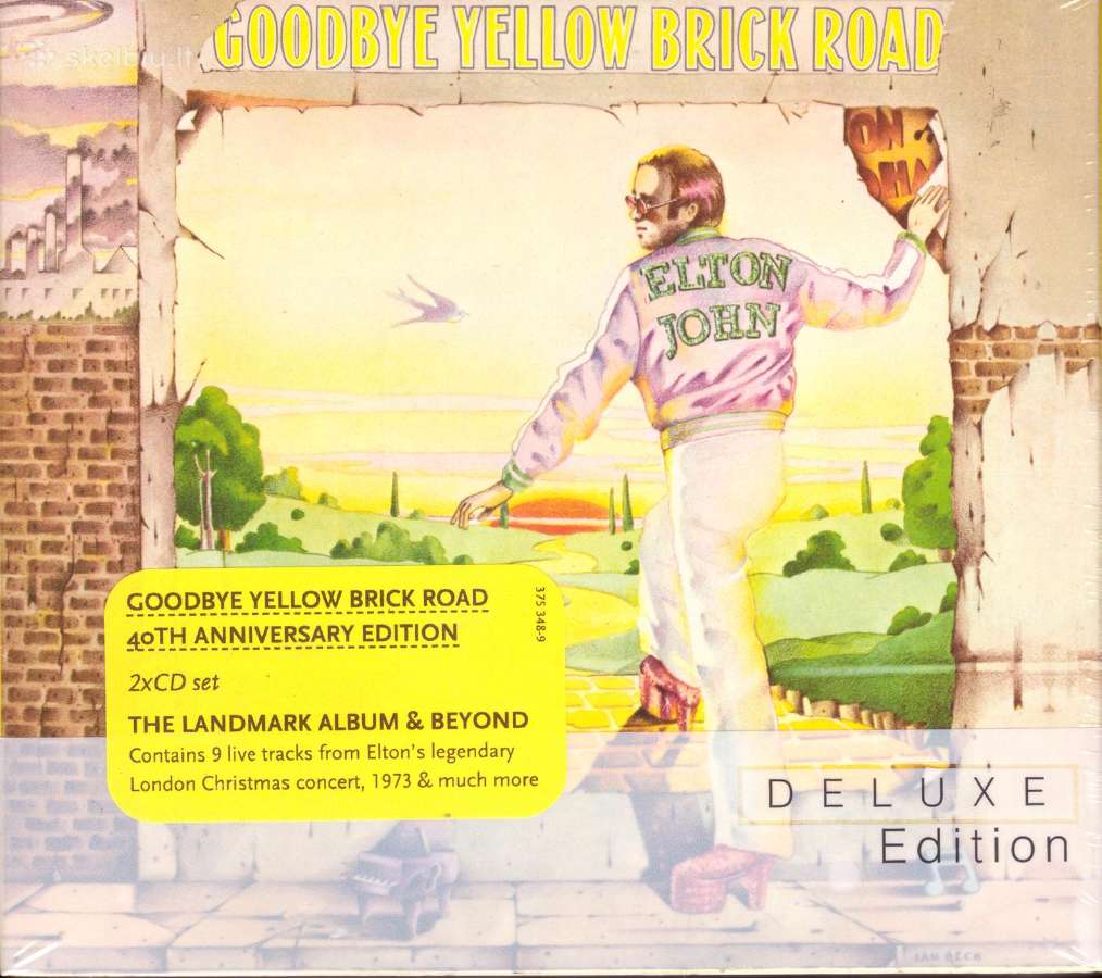 Elton John 2 CD Goodbye Yellow Brick Road Siųsti – Skelbiu.lt