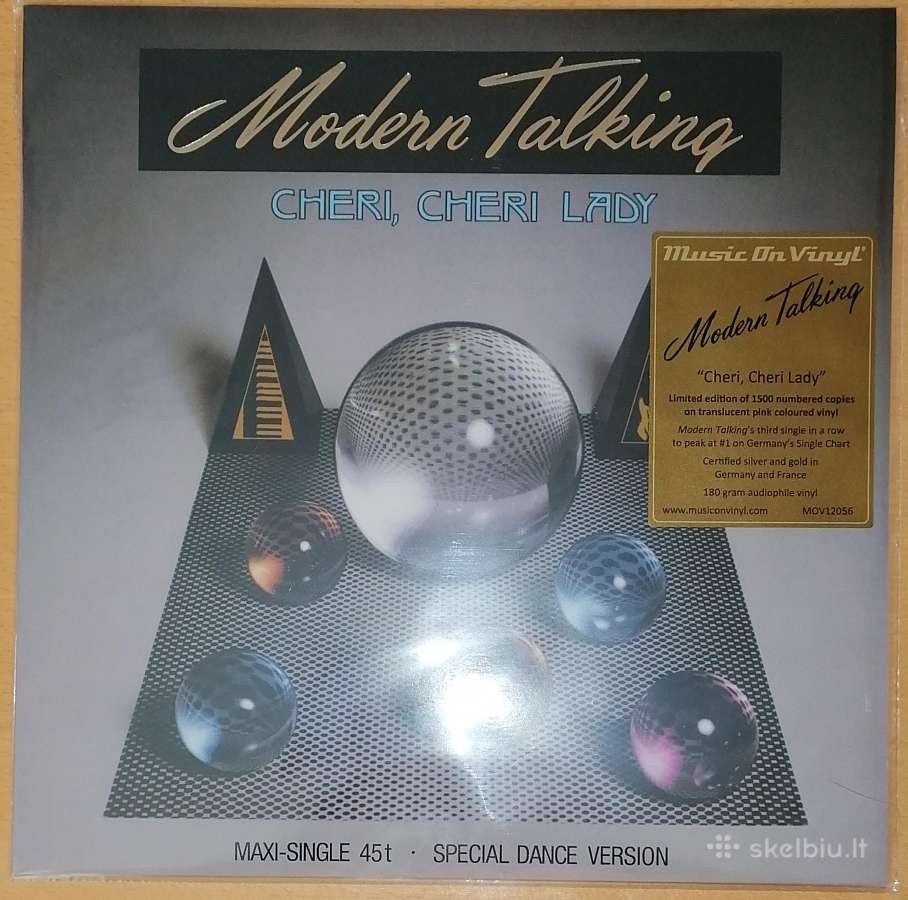 Modern Talking Cheri Cheri Lady 12" vinilas