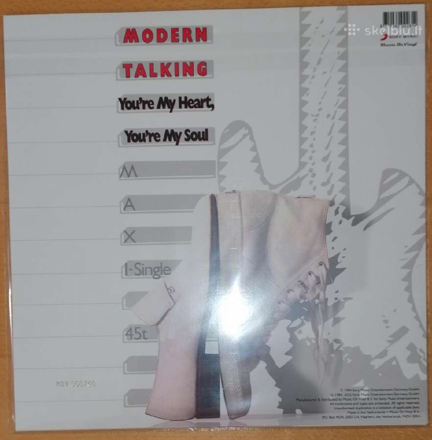 Modern Talking You're My Heart You're My Soul 12" - nuotraukos Nr. 2