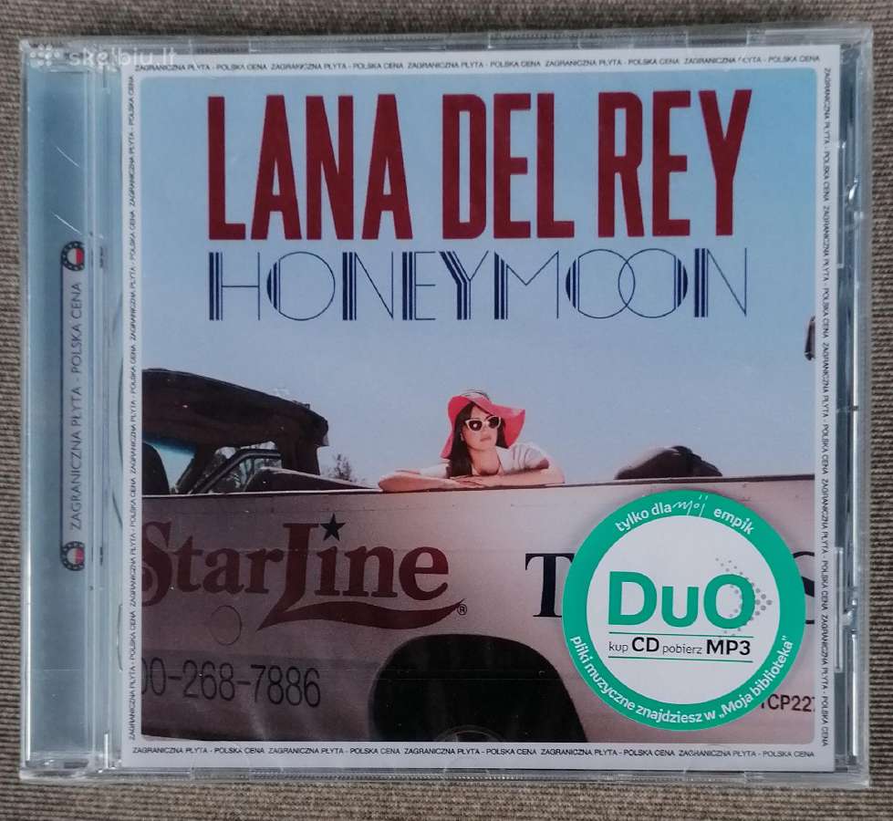 Lana Del Rey CD Honeymoon
