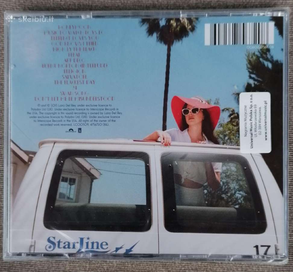 Lana Del Rey CD Honeymoon - nuotraukos Nr. 2