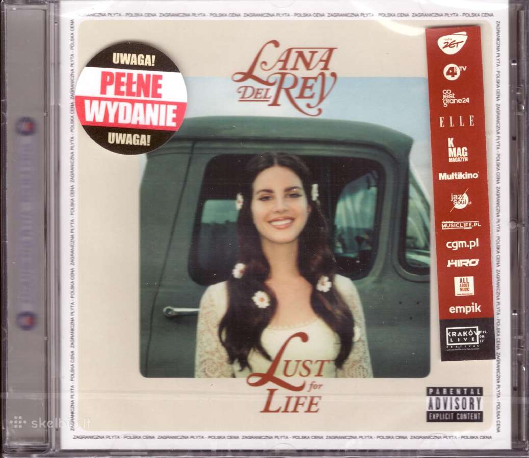 Lana Del Rey CD Lust For Life