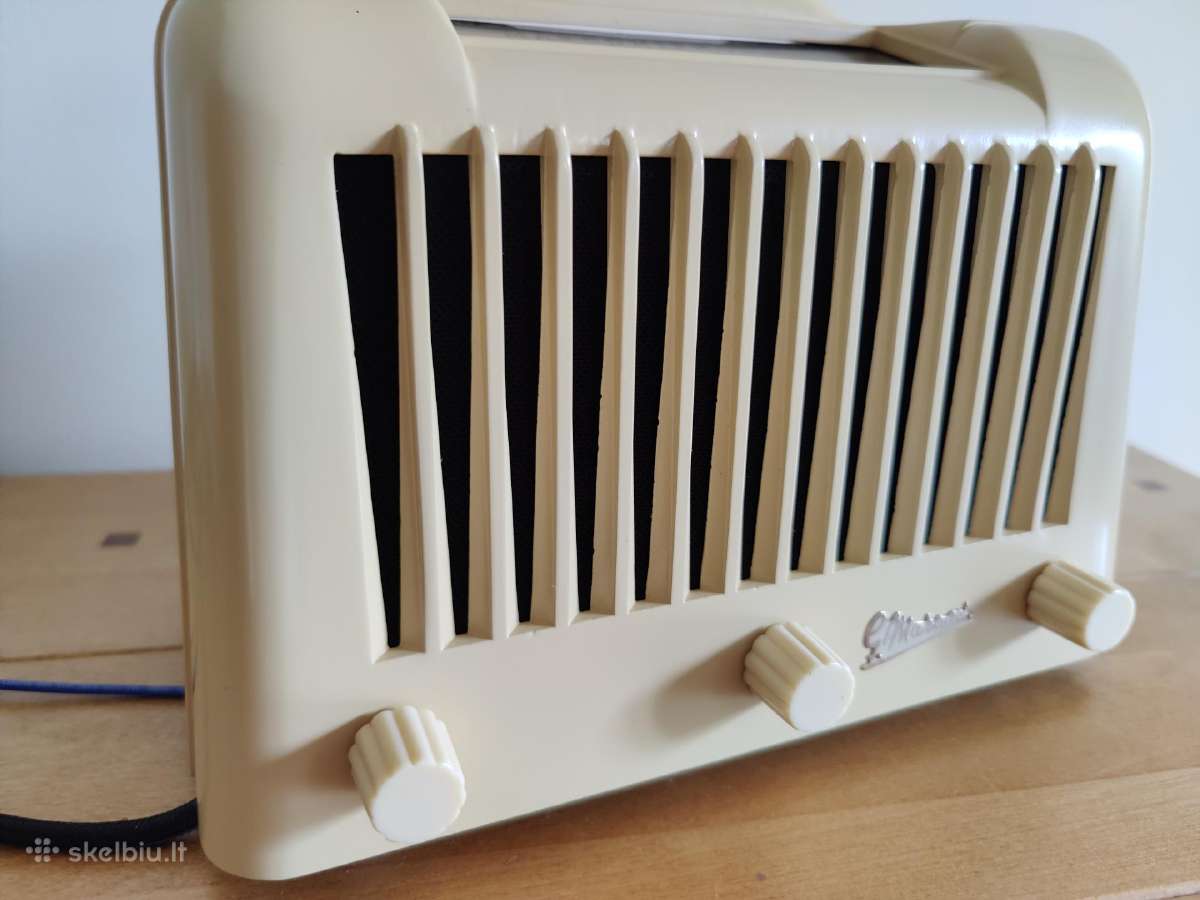 Restauruota radija Marconiphone 1949 su Fm ir Bt - nuotraukos Nr. 2