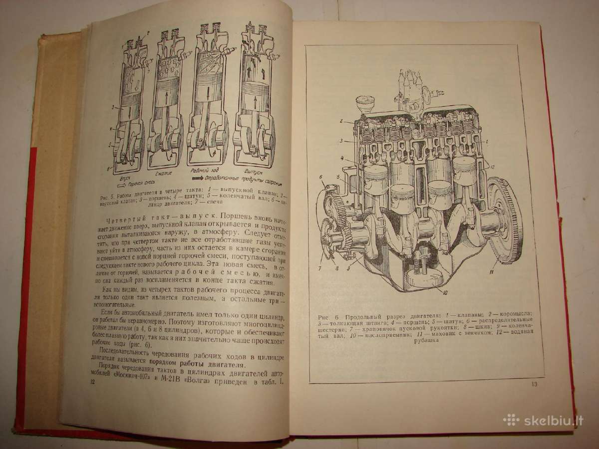 Vairuotojo makymo vadovas. M-407, M-21b "волга" - nuotraukos Nr. 5