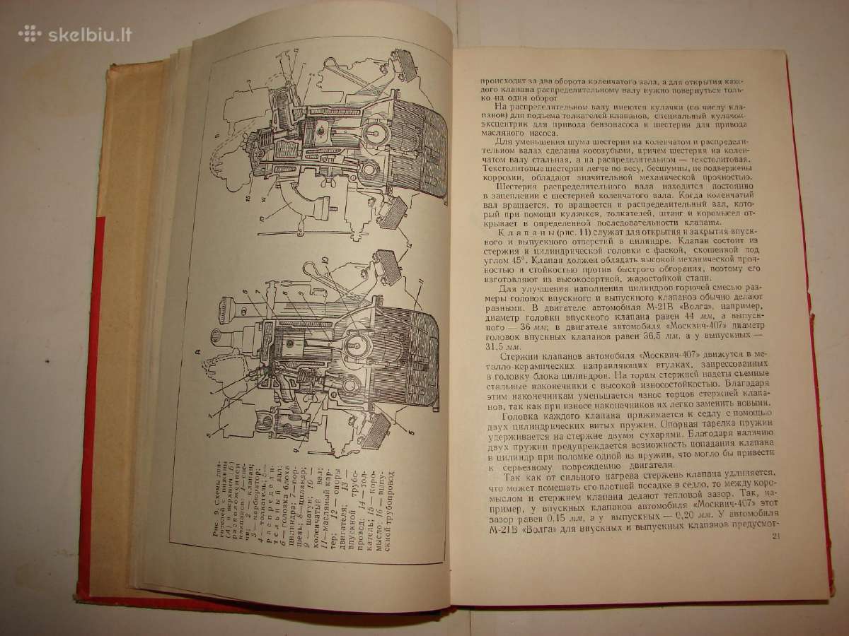 Vairuotojo makymo vadovas. M-407, M-21b "волга" - nuotraukos Nr. 6