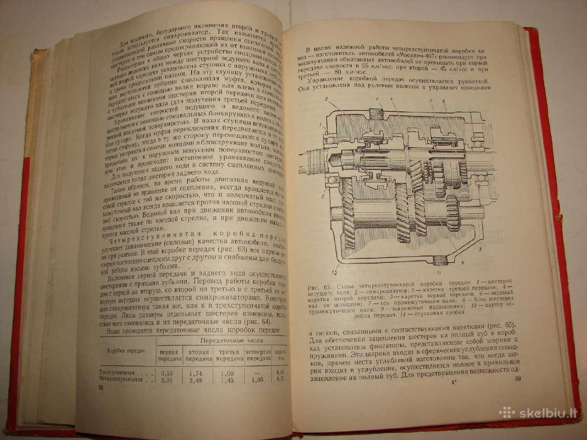 Vairuotojo makymo vadovas. M-407, M-21b "волга" - nuotraukos Nr. 14