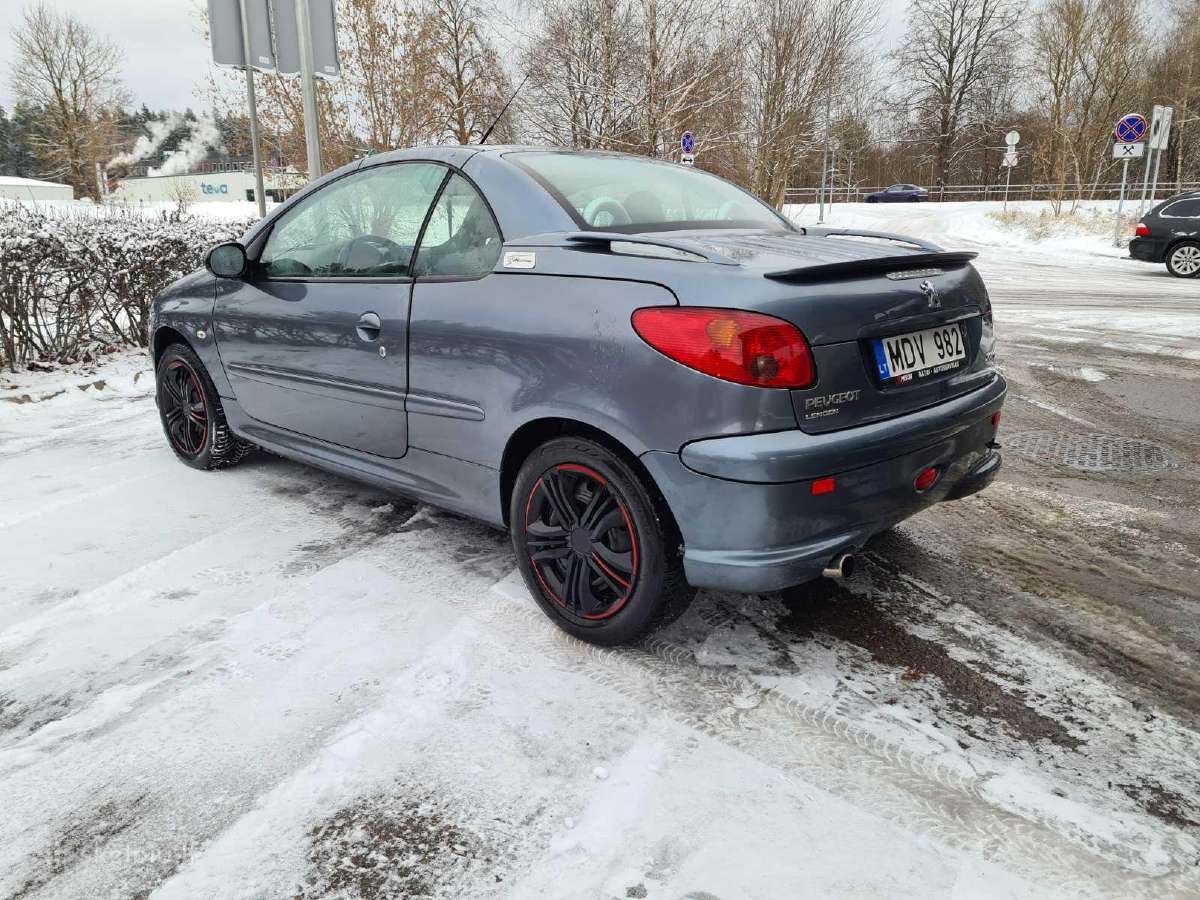 Vėjo užuolaida Peugeot 206cc (2006) 1.6 D kabrio - nuotraukos Nr. 10