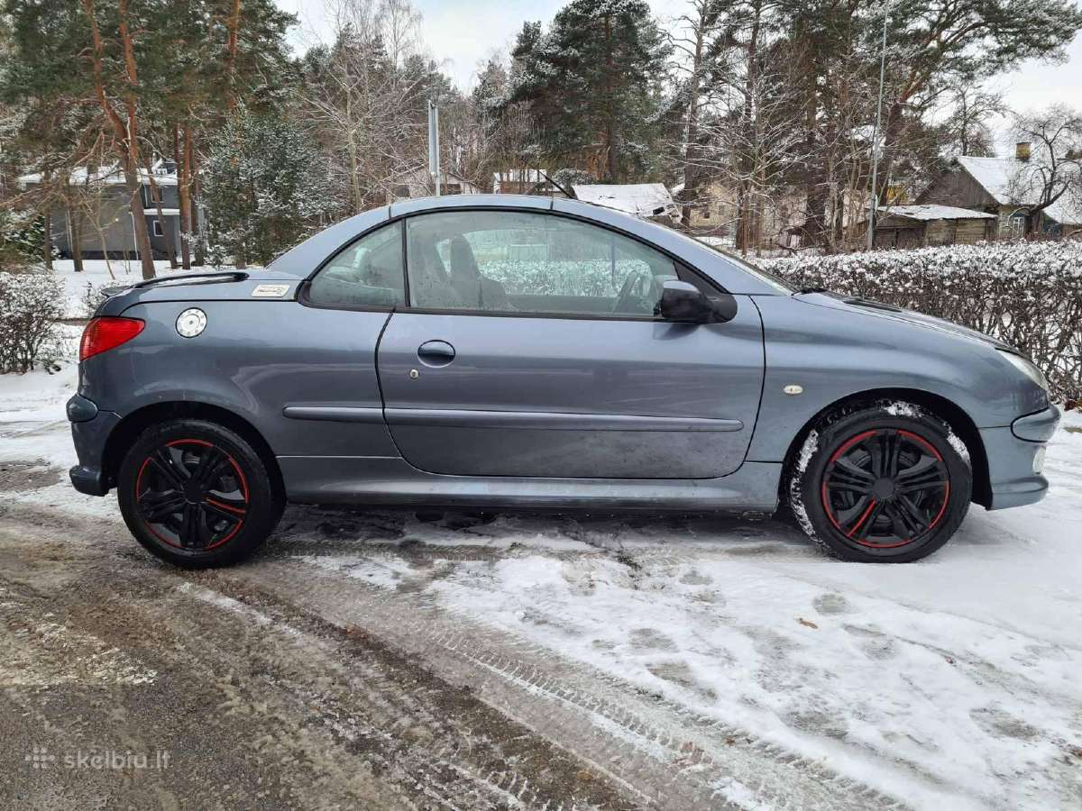 Vėjo užuolaida Peugeot 206cc (2006) 1.6 D kabrio - nuotraukos Nr. 12