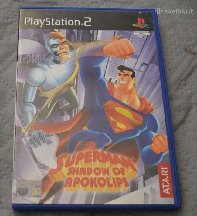 Superman Playstation 2 žaidimas
