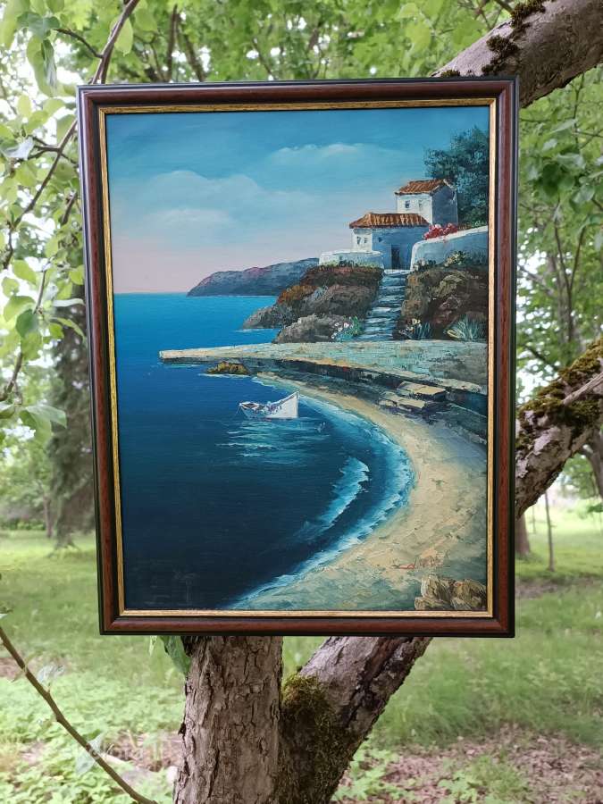 Gražus jūrine tematika paveikslas