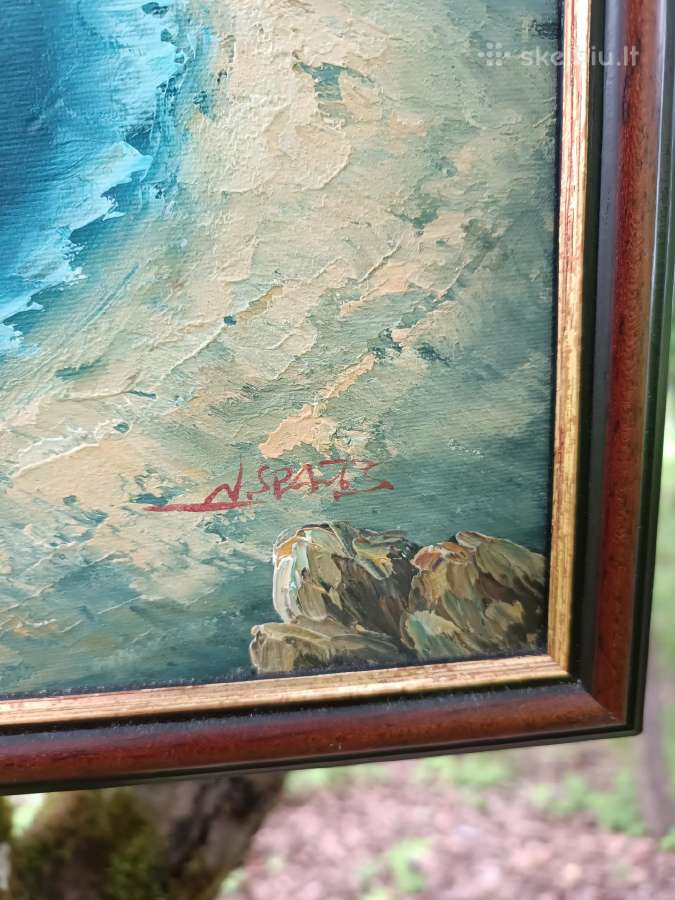Gražus jūrine tematika paveikslas - nuotraukos Nr. 3