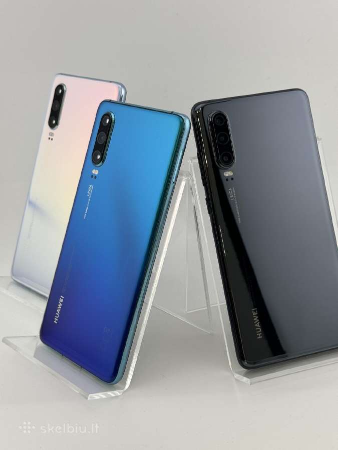 -Huawei P30 128 GB labai tvarkingi-