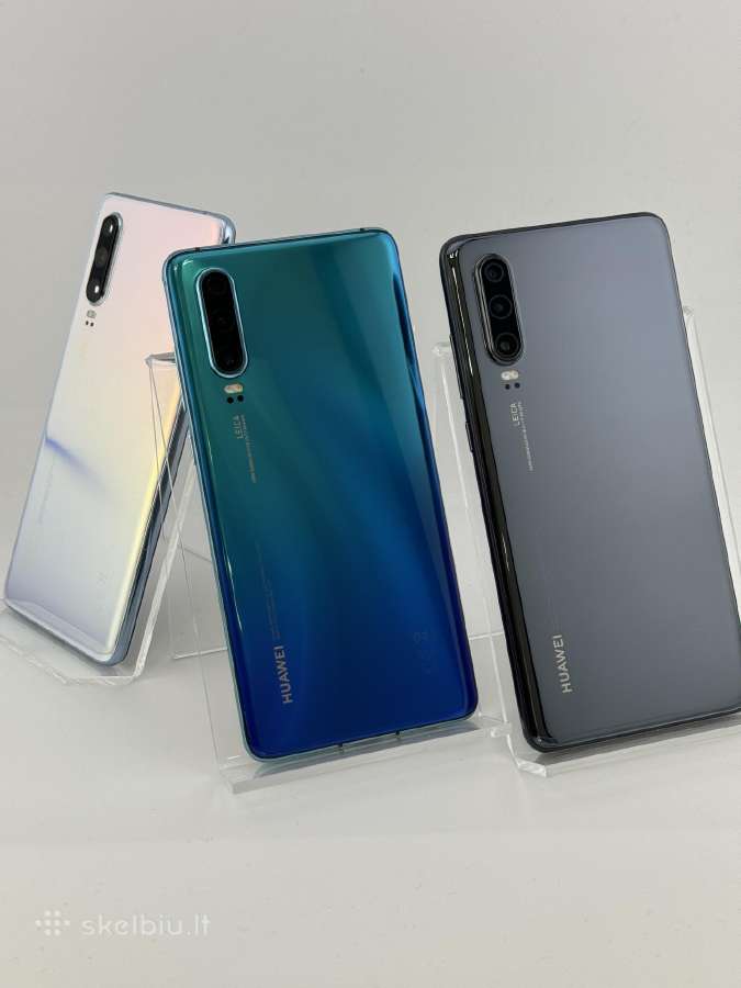 -Huawei P30 128 GB labai tvarkingi- - nuotraukos Nr. 3