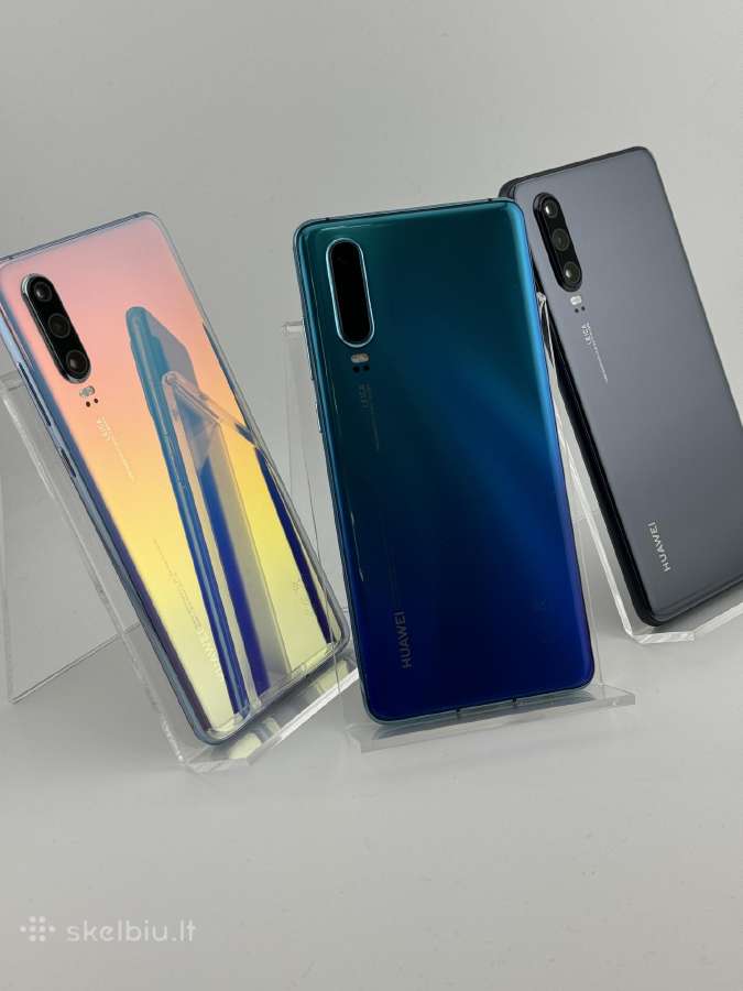 -Huawei P30 128 GB labai tvarkingi- - nuotraukos Nr. 2