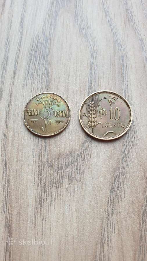 1925 metų 5 ir 10 smetoniški centai