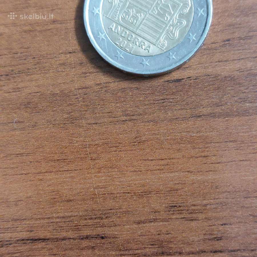 2 Euro moneta 2021 metų ,Andora . - nuotraukos Nr. 7