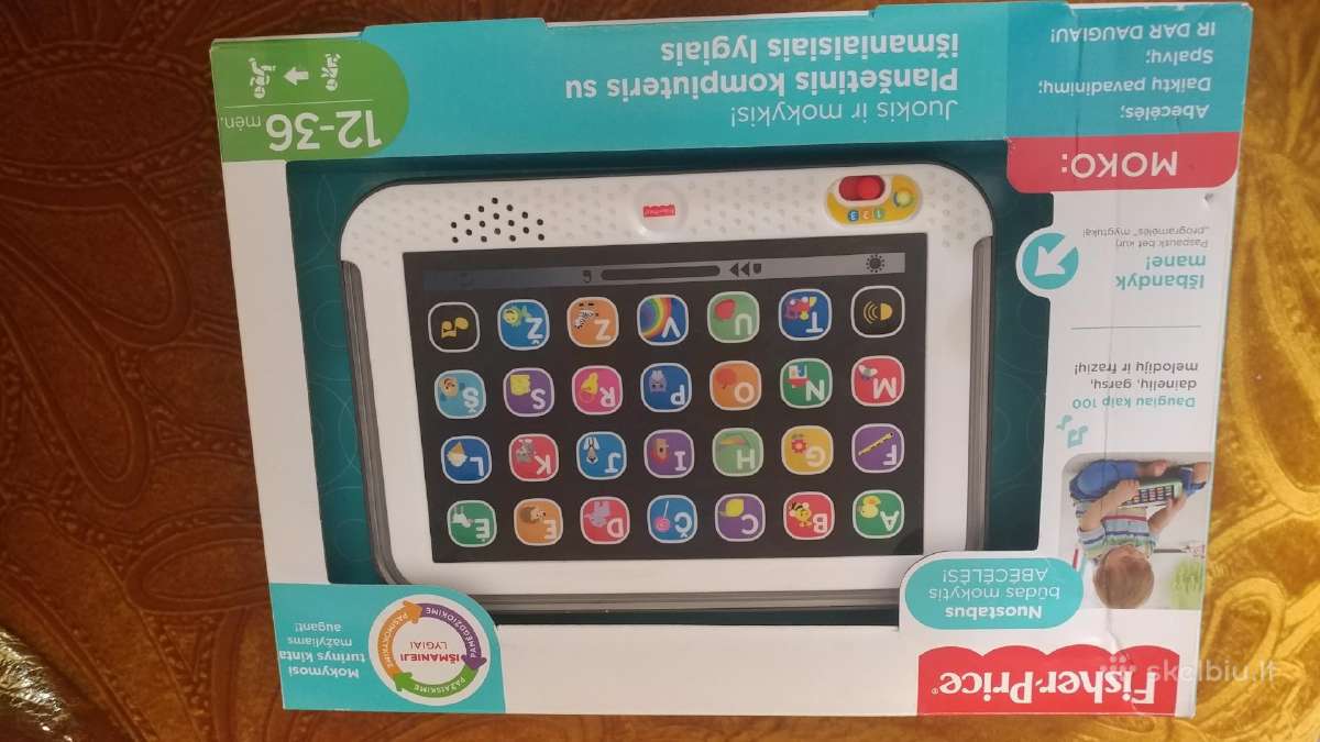 Žaislinis planšetinis kompiuteris Fisher Price