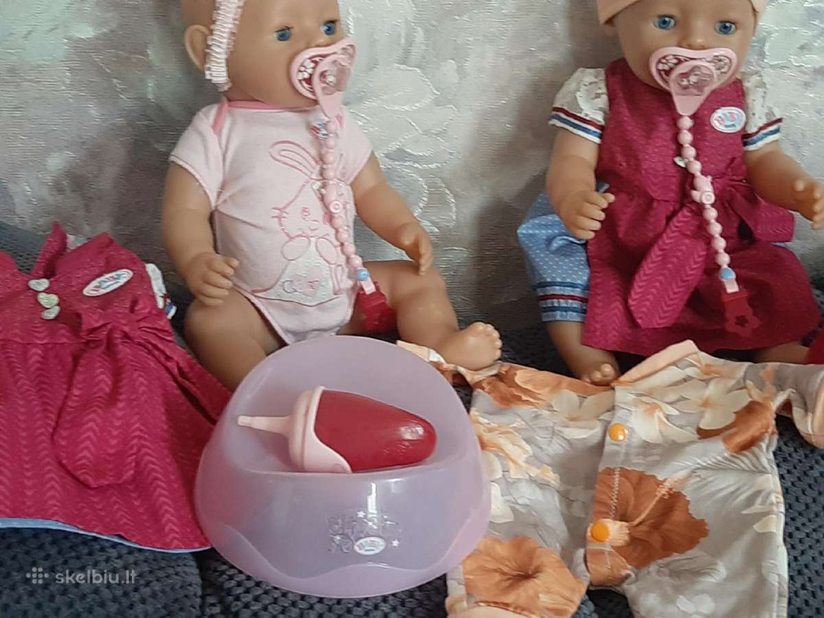 Baby born lėlės su priedais sesutėms - nuotraukos Nr. 4