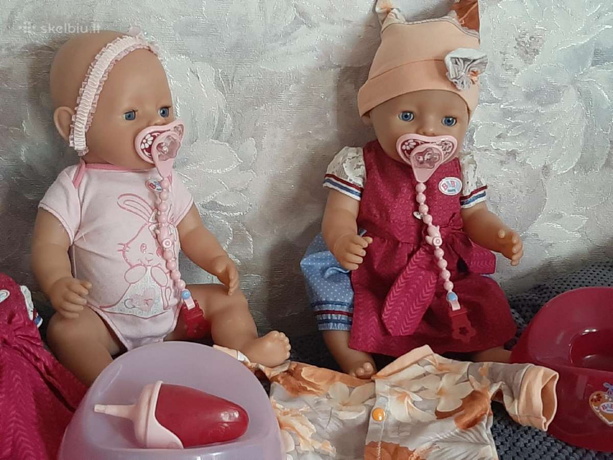 Baby born lėlės su priedais sesutėms - nuotraukos Nr. 2