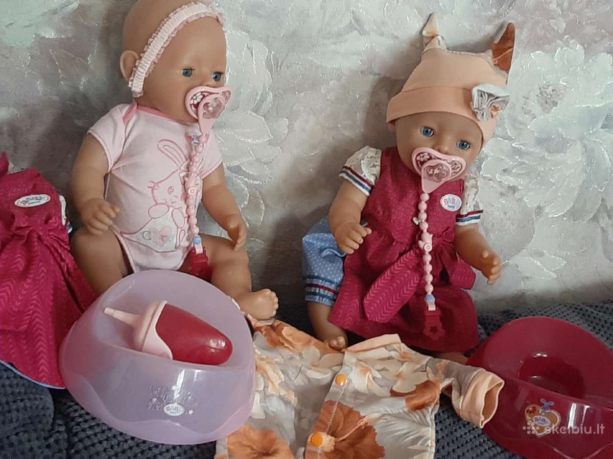 Baby born lėlės su priedais sesutėms - nuotraukos Nr. 5