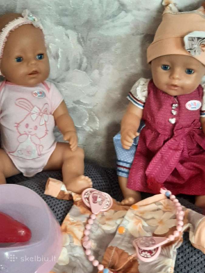 Baby born lėlės su priedais sesutėms - nuotraukos Nr. 7