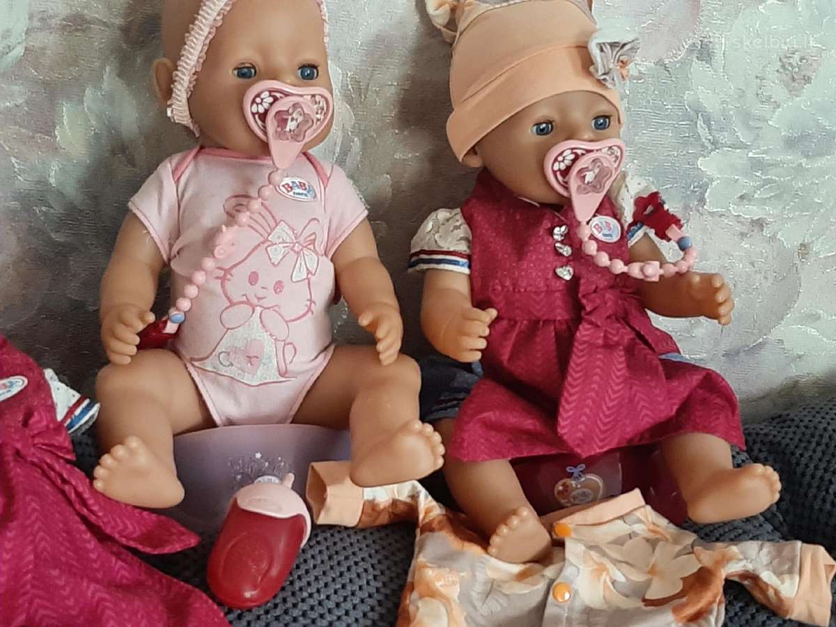 Baby born lėlės su priedais sesutėms - nuotraukos Nr. 10