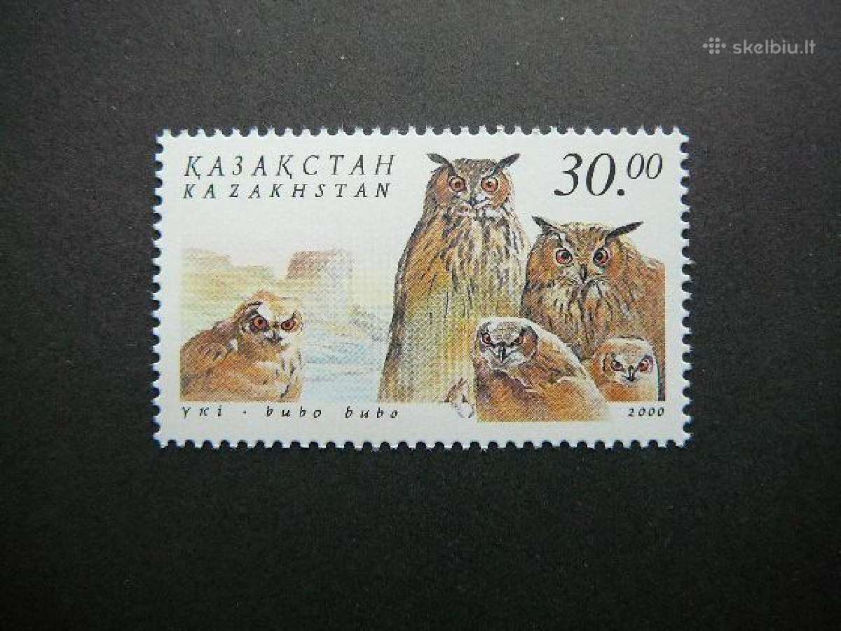 Peledos Kazachstanas 2000 Mnh kt629