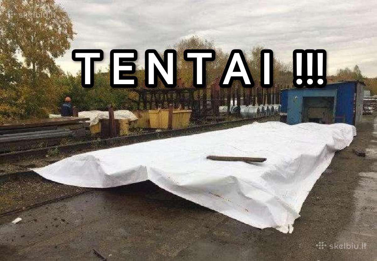 Tentai uzdangalai furiniai ir reklaminiai
