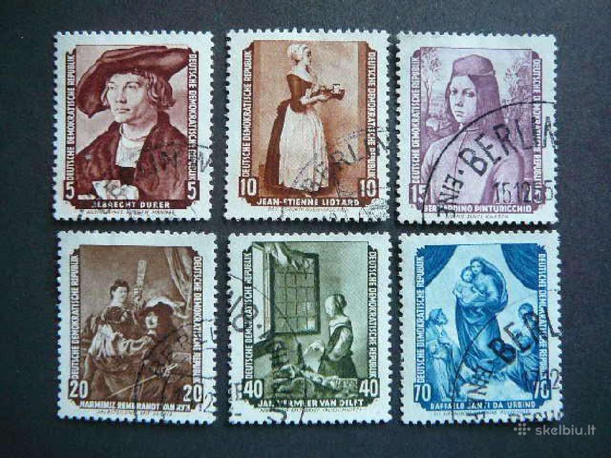 Daile Rembrant Diurer Vokietija Dem. 1956 vdm504