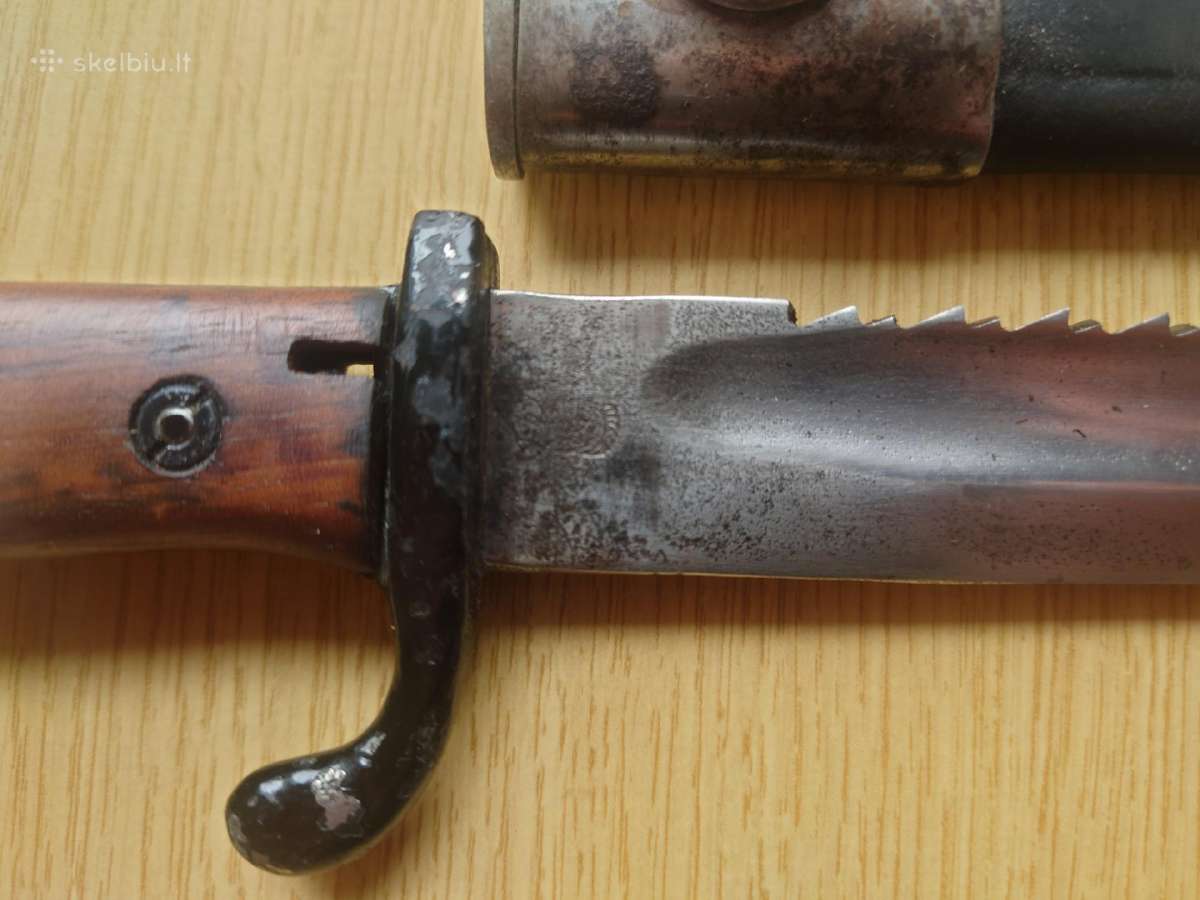 Vokiškas Ks98 durtuvas su pjūklu - nuotraukos Nr. 3
