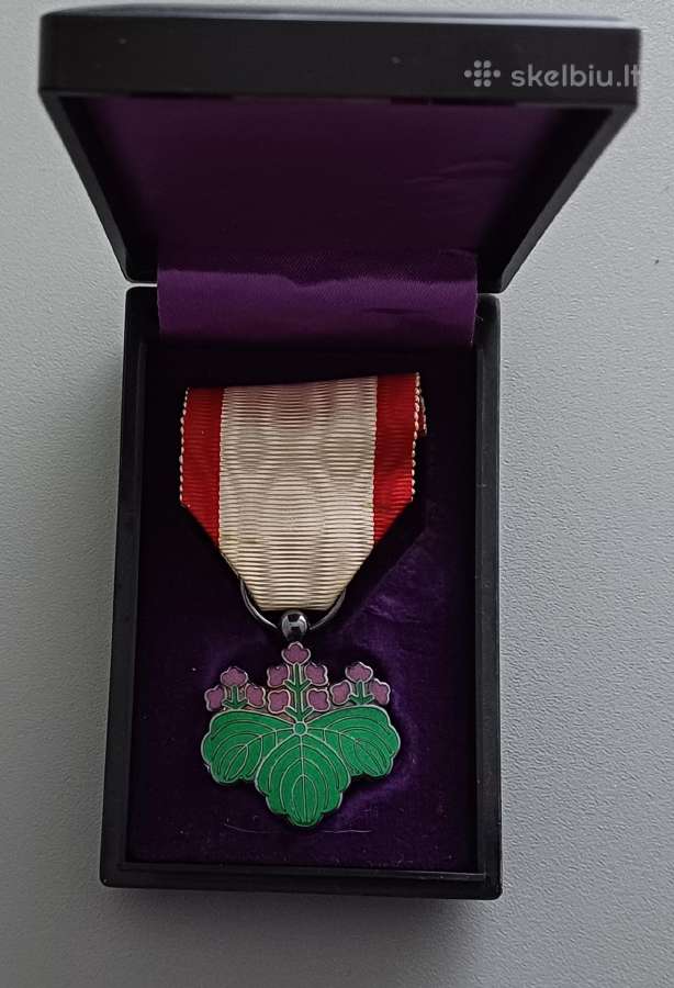 Ordinas ,Kylanti saulė“ VII klasė . Japonija - nuotraukos Nr. 3