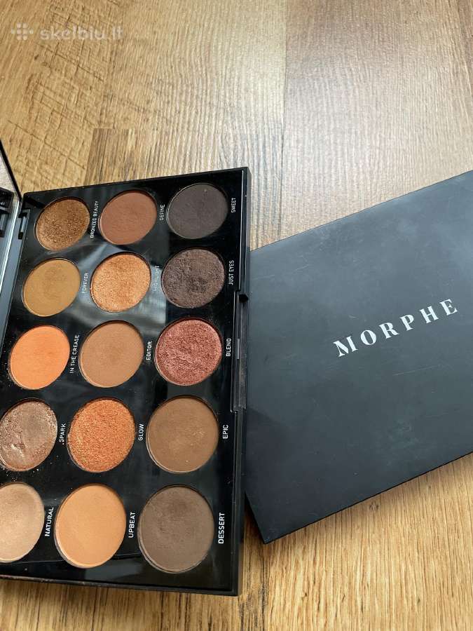 Akių šešėlių paletės Morphe - nuotraukos Nr. 4