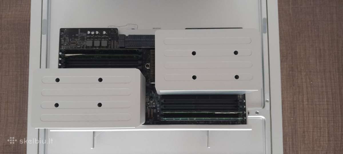 Apple Mac 2*xeon e5520/32gb/2*gt120/128gb+2*500gb - nuotraukos Nr. 5