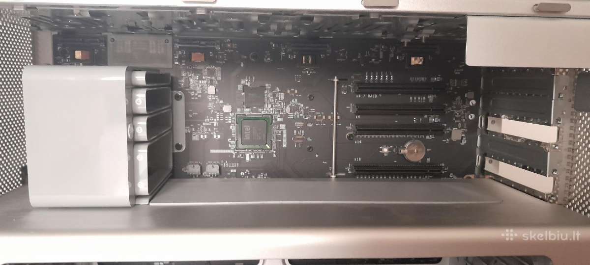 Apple Mac 2*xeon e5520/32gb/2*gt120/128gb+2*500gb - nuotraukos Nr. 10