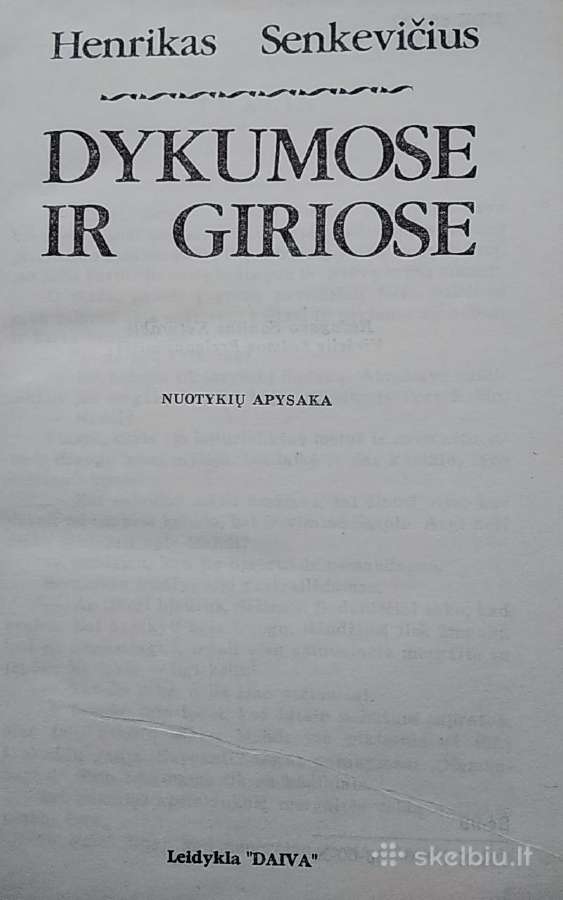 Dykumose Ir Giriose - nuotraukos Nr. 2