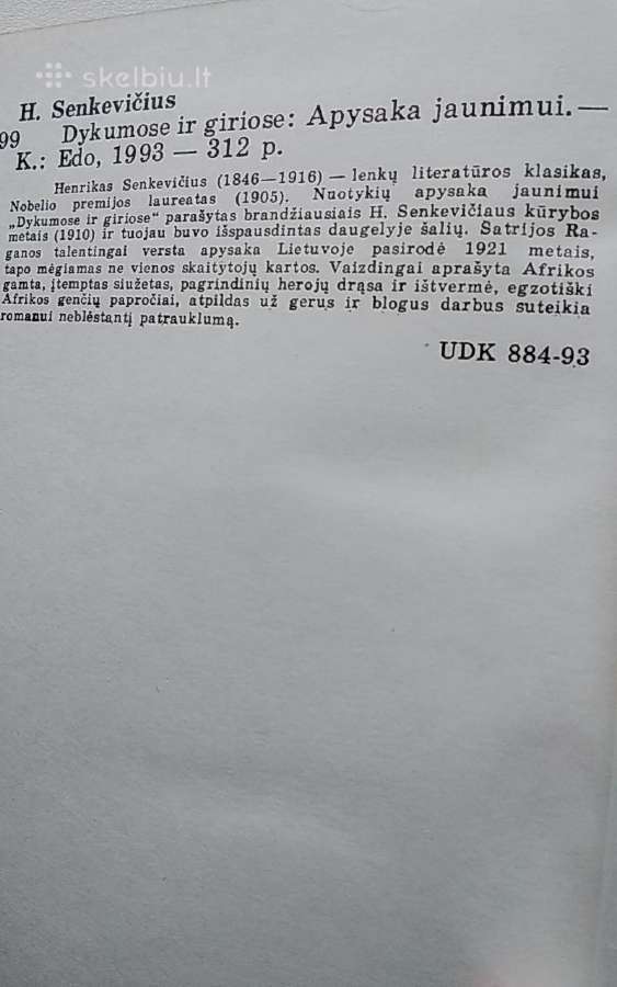 Dykumose Ir Giriose - nuotraukos Nr. 3