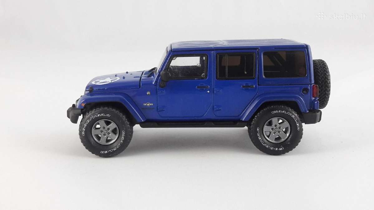 1/43 modeliukai Jeep Wrangler Jk Unlimited 2013 - nuotraukos Nr. 2