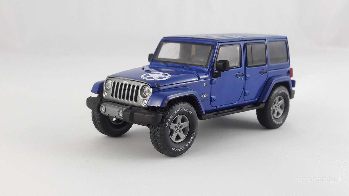 1/43 modeliukai Jeep Wrangler Jk Unlimited 2013