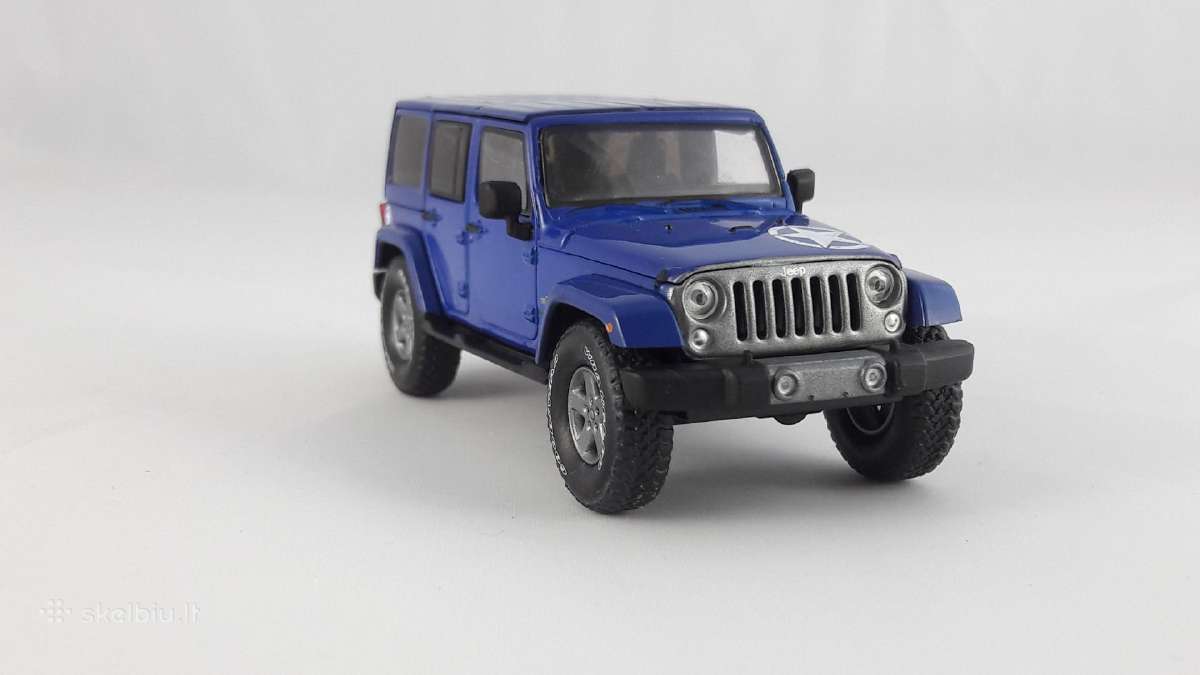 1/43 modeliukai Jeep Wrangler Jk Unlimited 2013 - nuotraukos Nr. 3